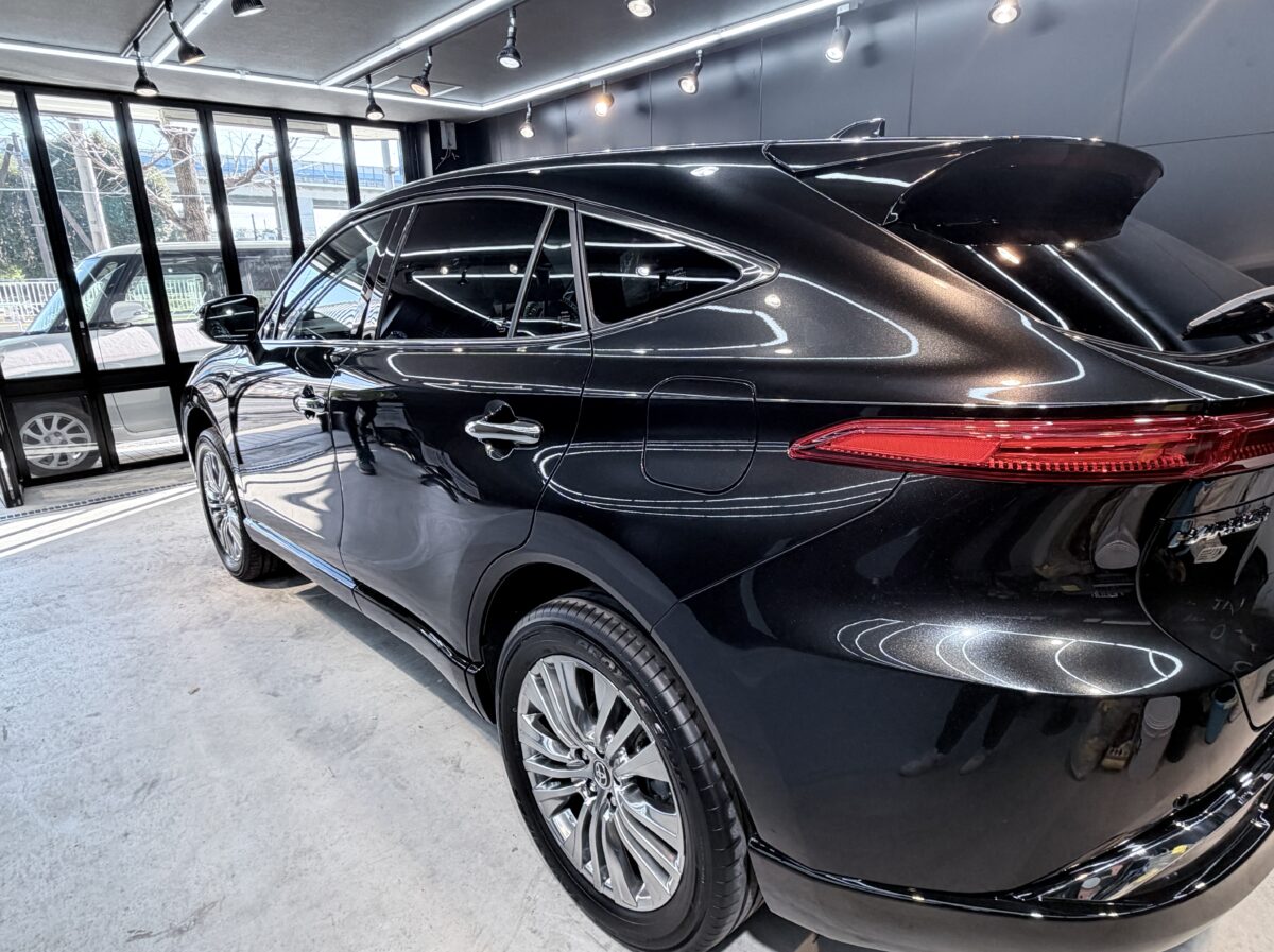 ハリアーのコーティング施工事例