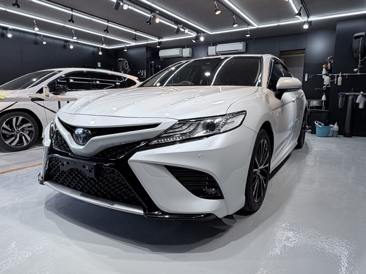 経年車トヨタ カムリ（70系）セラミックコーティング施工 ／ 神奈川県横須賀市K様より