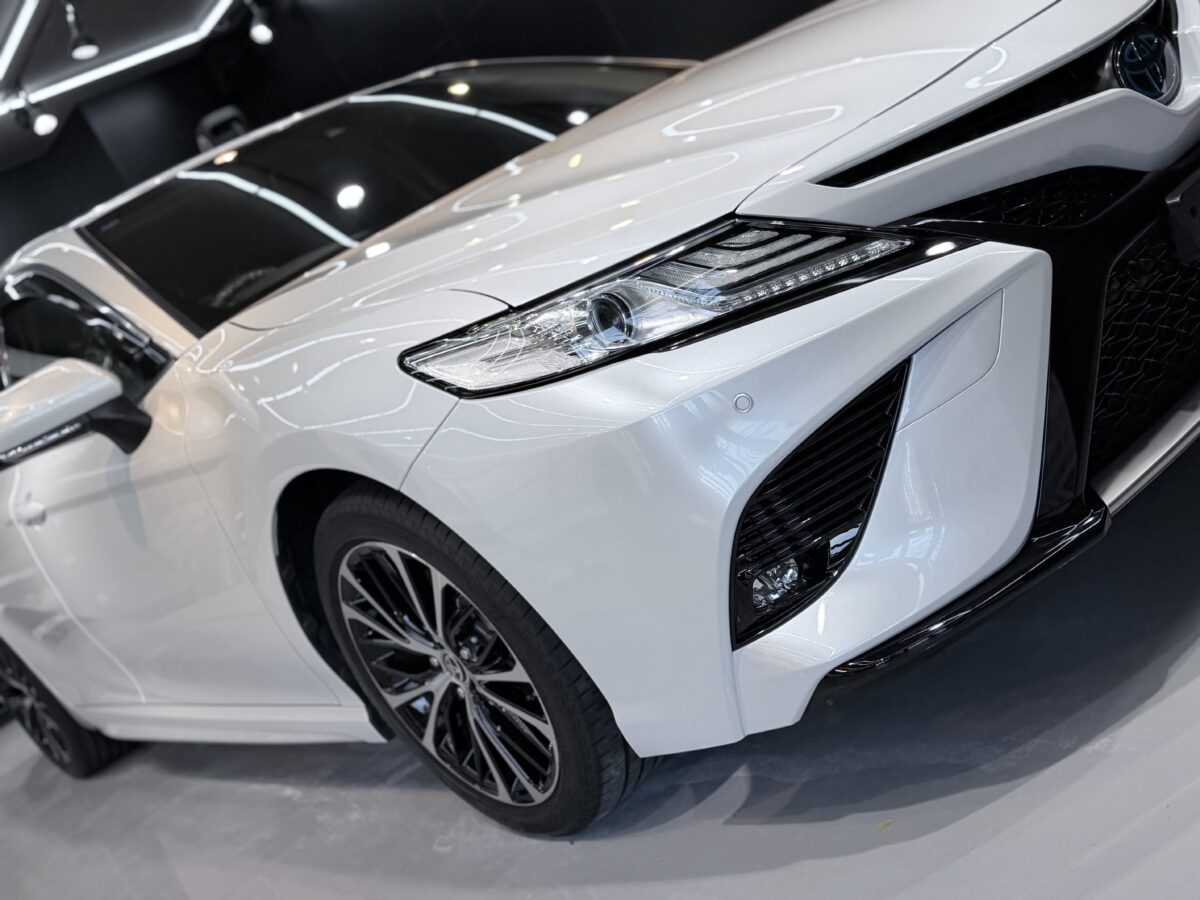 70 カムリ セラミックコーティング二層の施工後