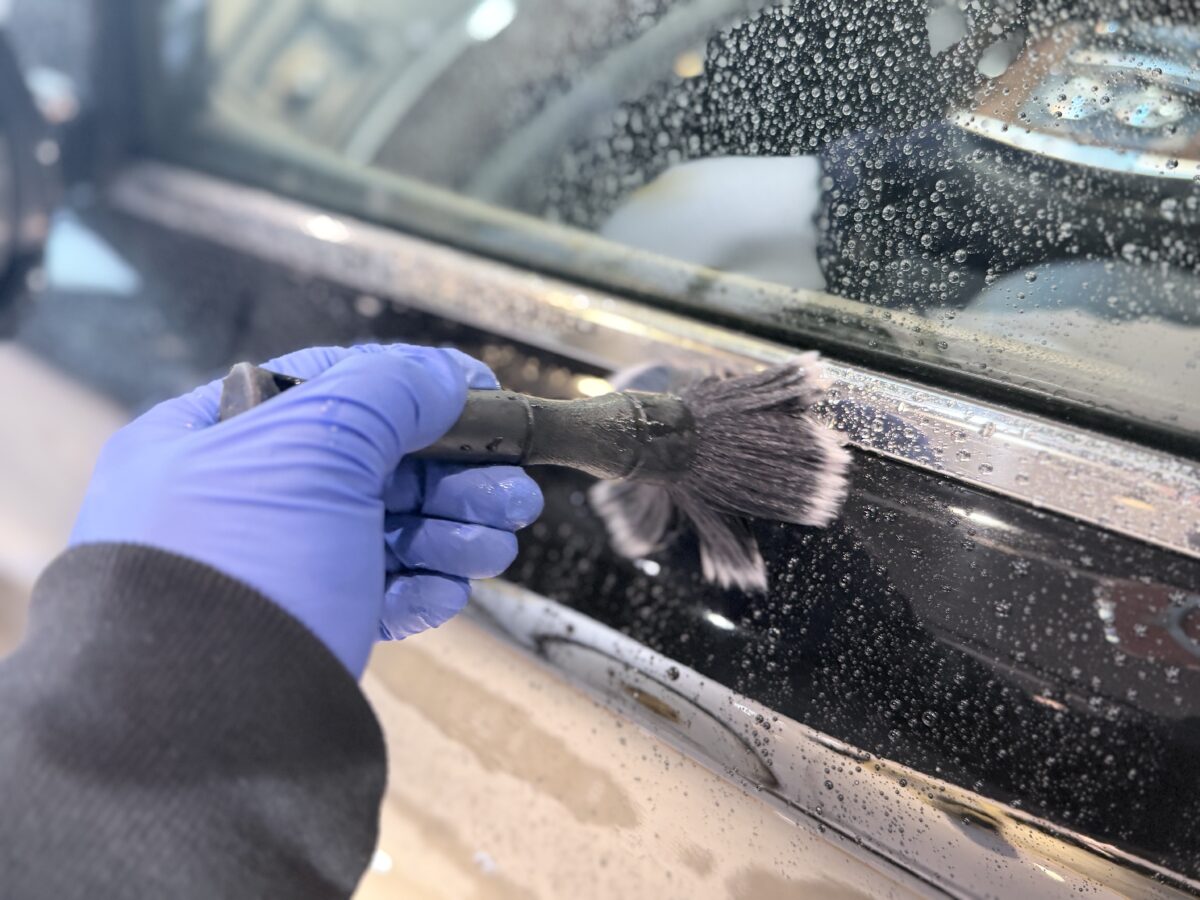 プレウォッシュ・細部洗浄