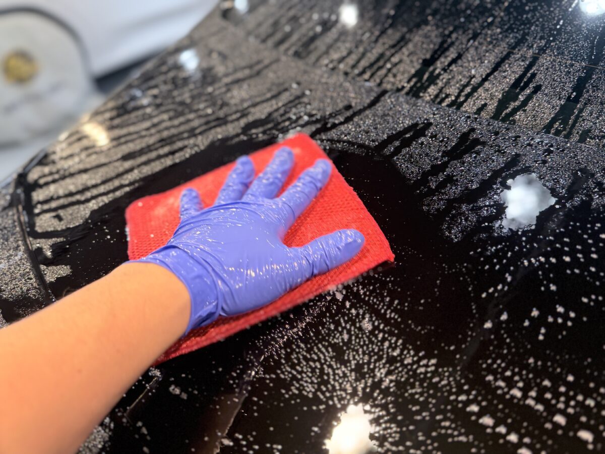 プレウォッシュ・細部洗浄