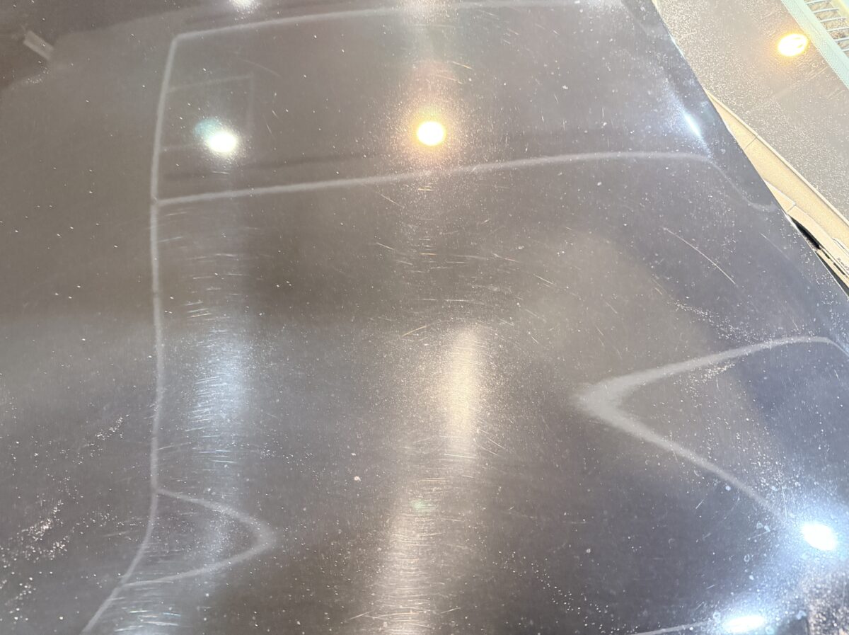 入庫時のフーガの様子