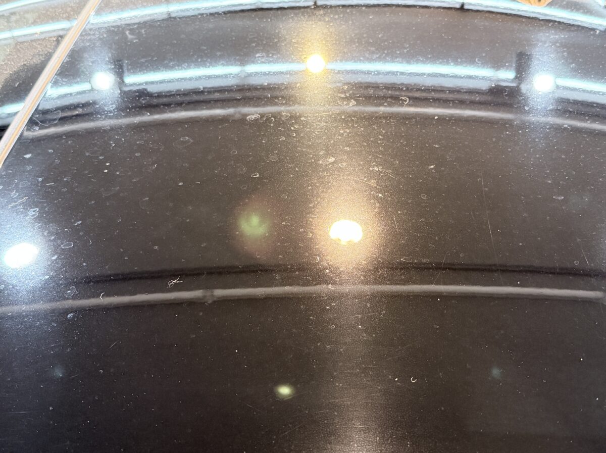 入庫時のフーガの様子