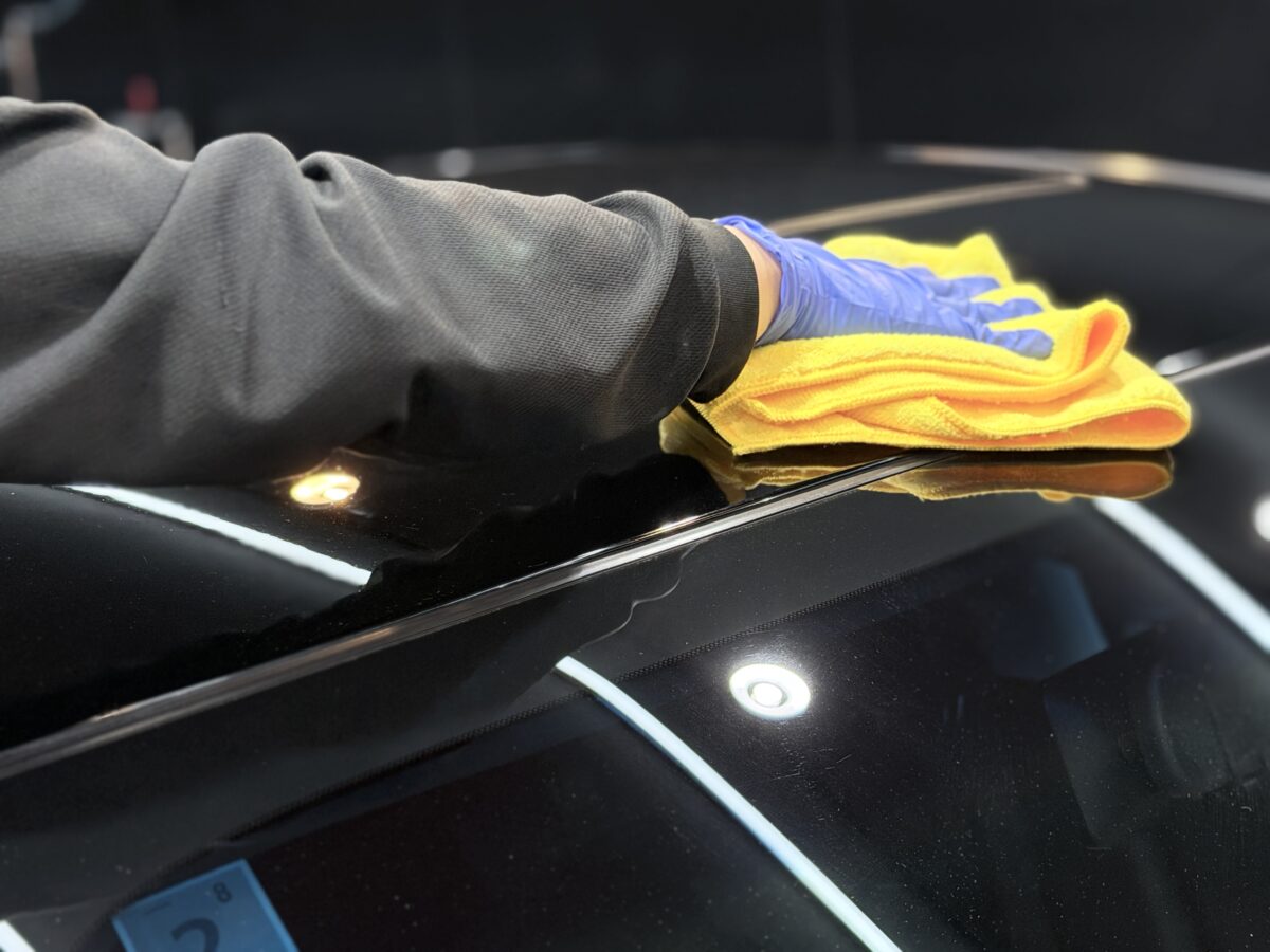 servFacesセラミックコーティング二層施工