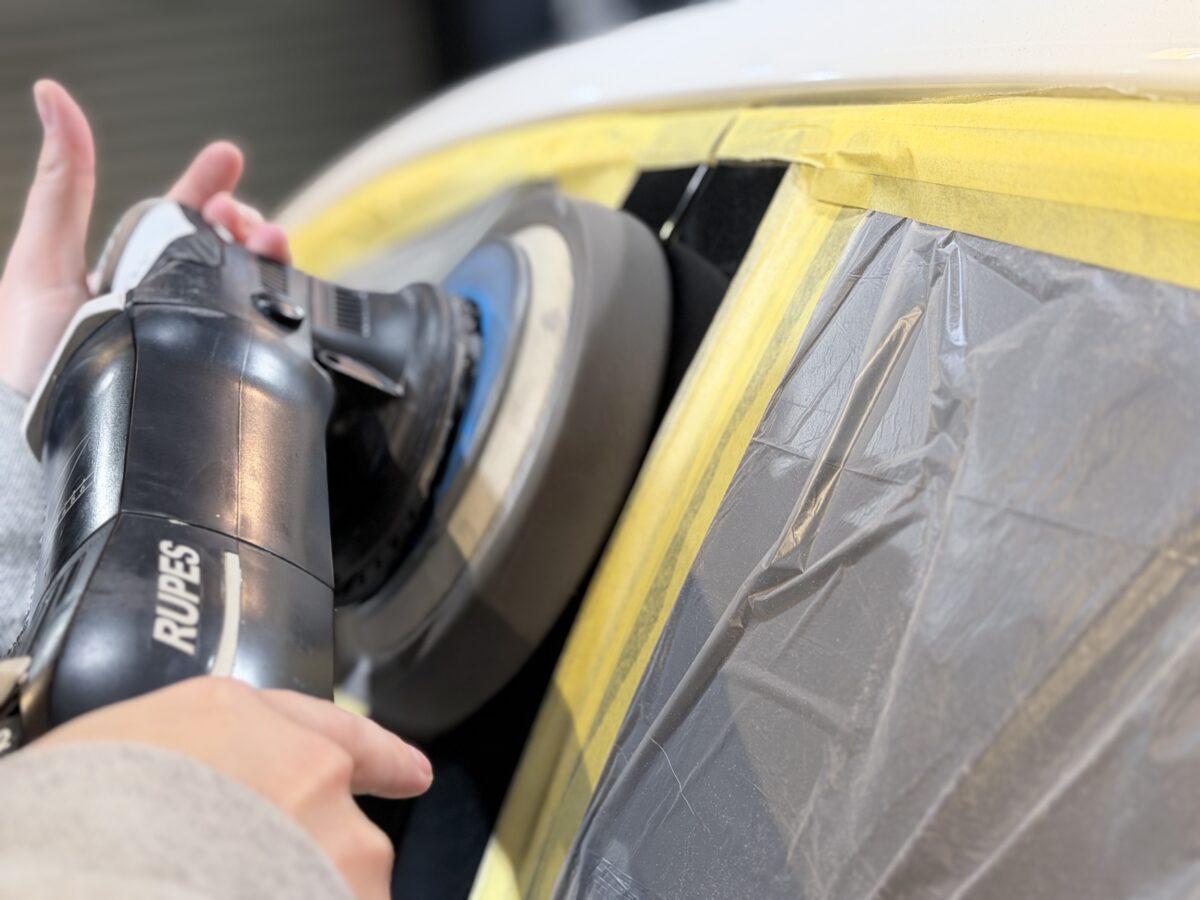 STEP2 ｜ リセット研磨 ｜ 傷をゼロにする