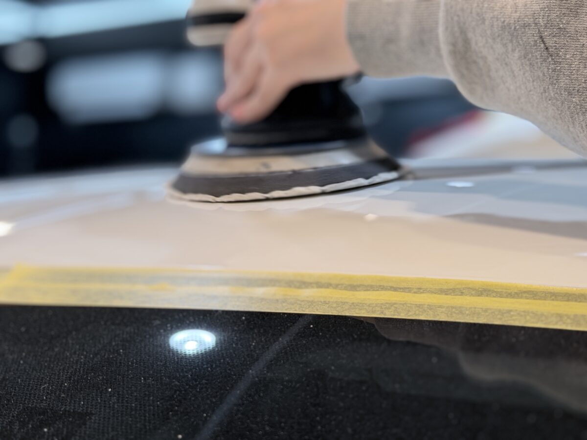 STEP2 ｜ リセット研磨 ｜ 傷をゼロにする