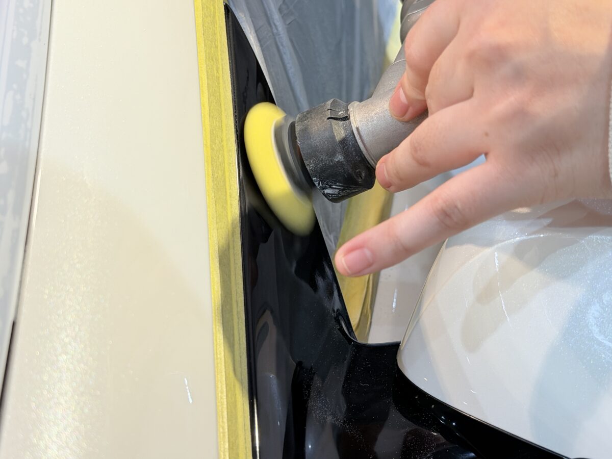 STEP2 ｜ リセット研磨 ｜ 傷をゼロにする