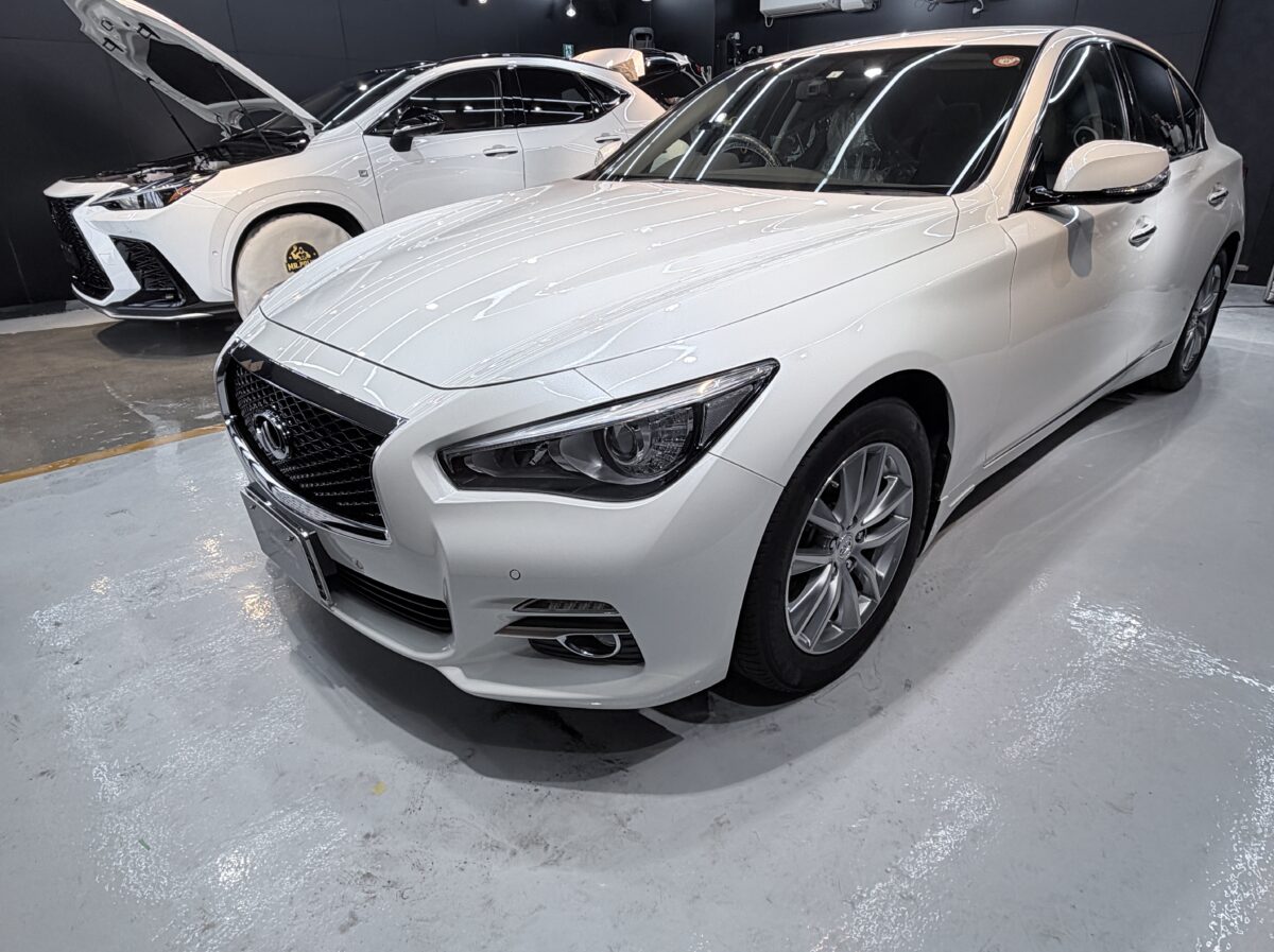 STEP3 ｜ SIXセラミックコーティング二層施工