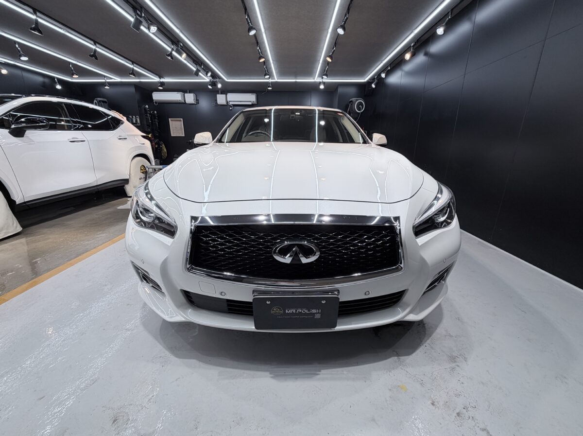 STEP3 ｜ SIXセラミックコーティング二層施工