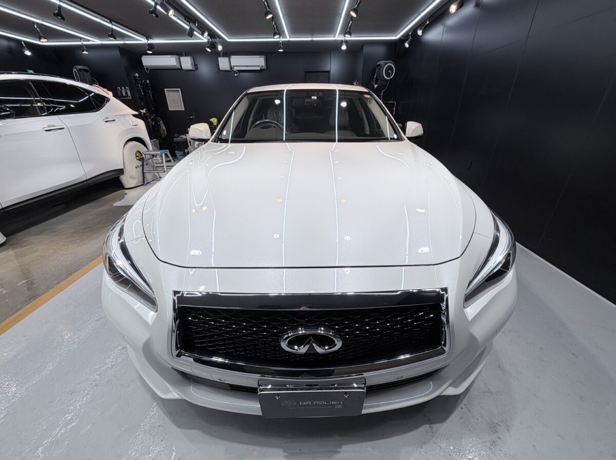 STEP3 ｜ SIXセラミックコーティング二層施工