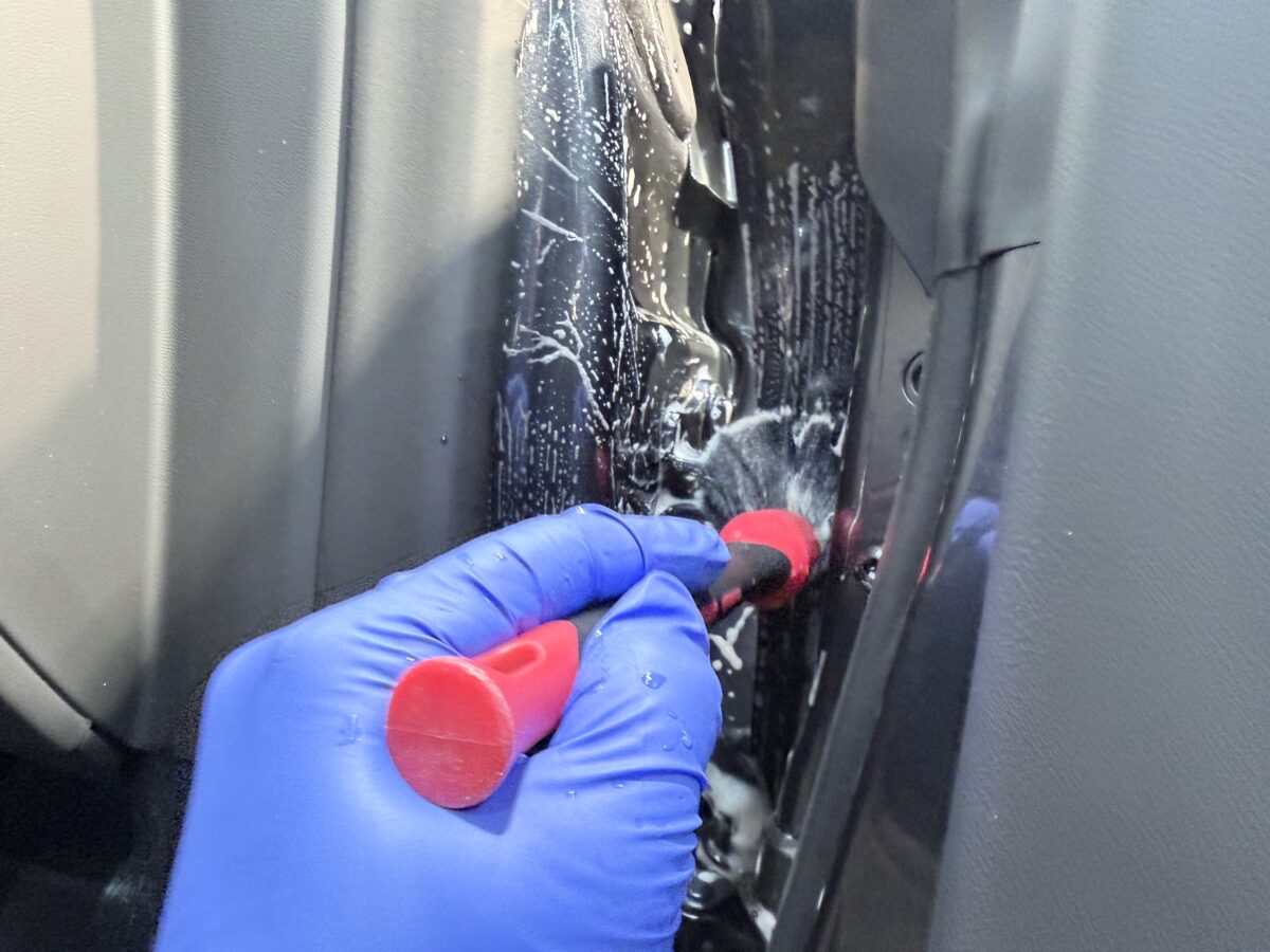 プレウォッシュ・細部洗浄