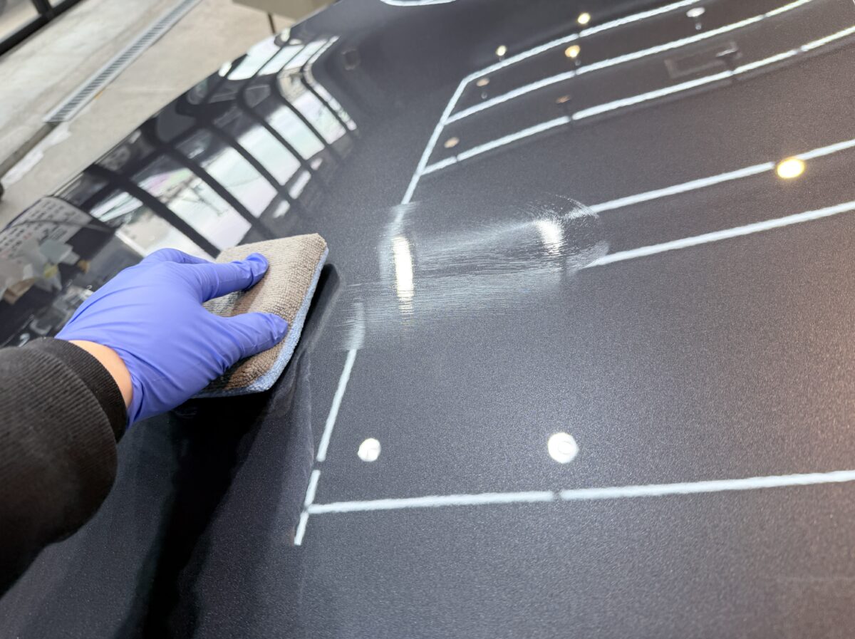 Mr.Polish Protect コーティングの施工