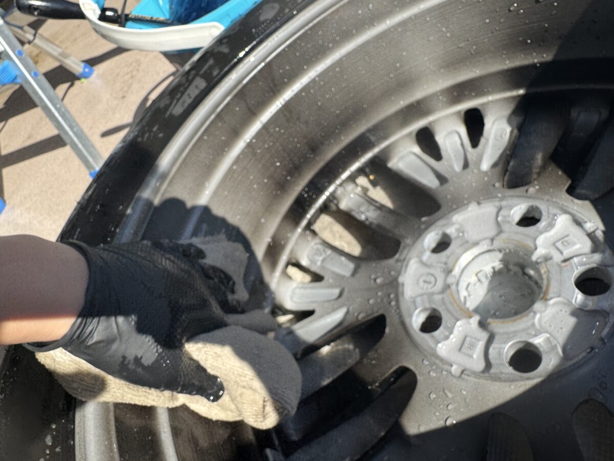 新品ホイールコーティング