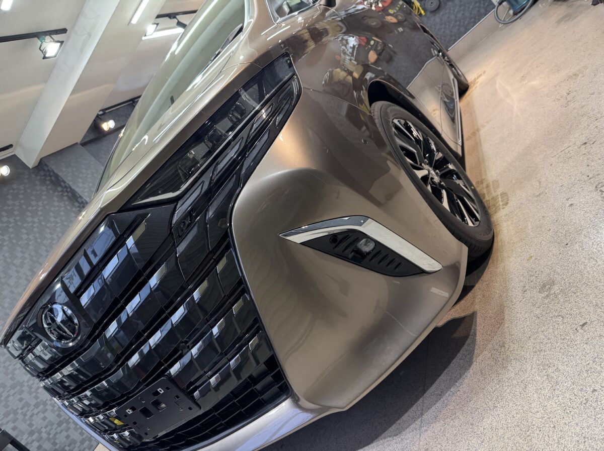 トヨタ アルファード コーティング施工完了