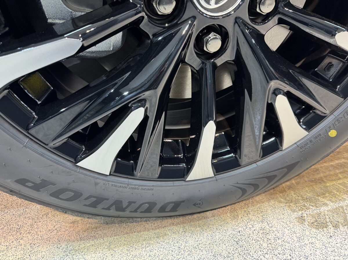 トヨタ アルファード コーティング施工完了