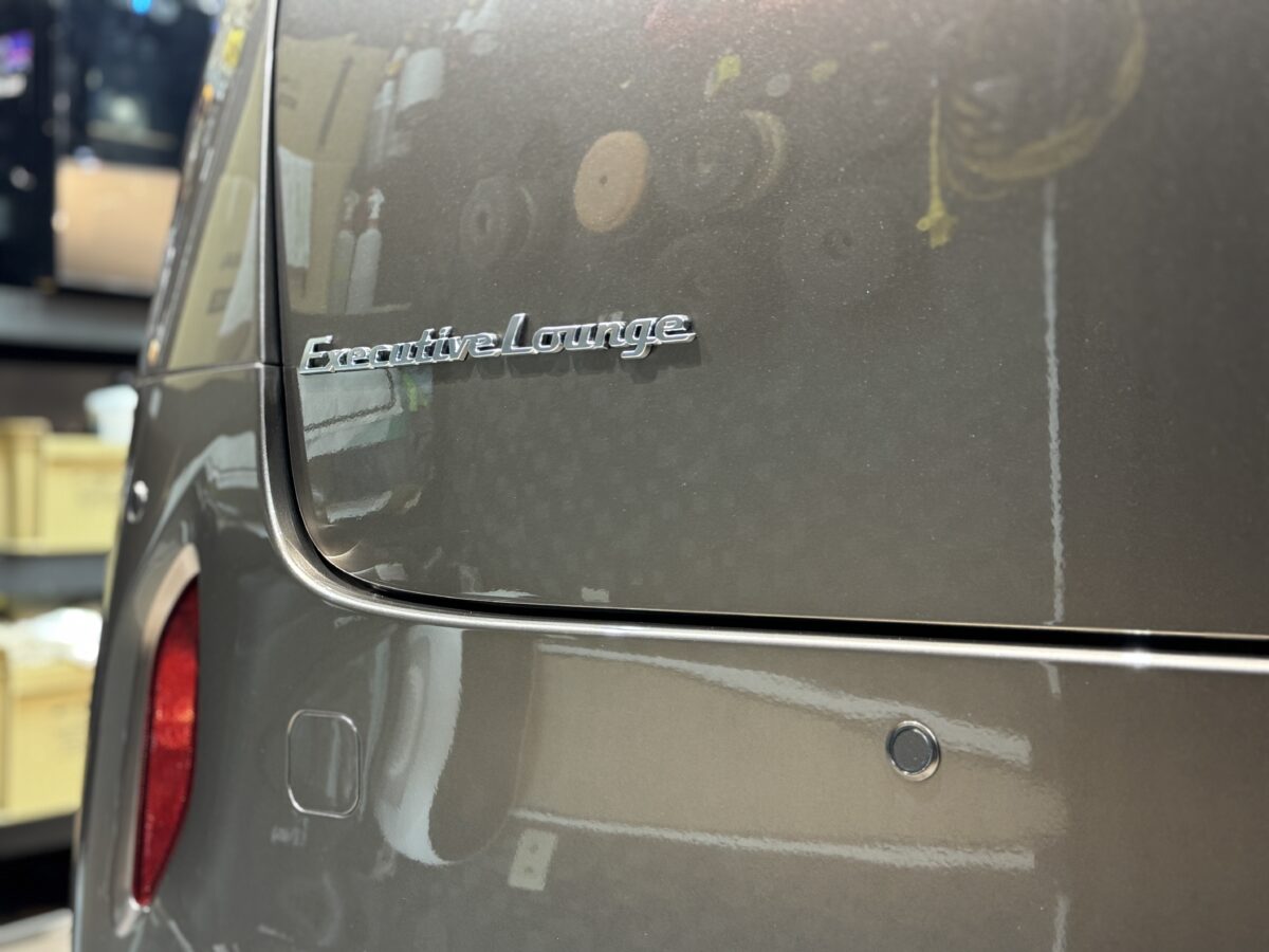 トヨタ アルファード コーティング施工完了