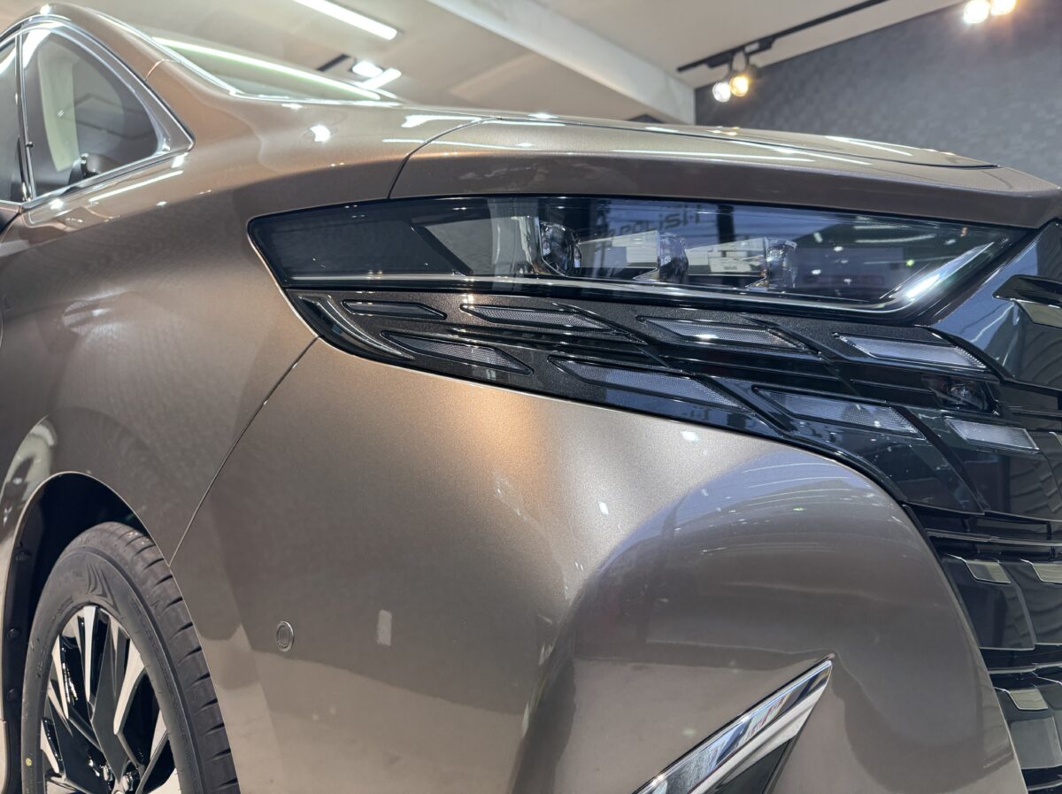 トヨタ アルファード コーティング施工完了