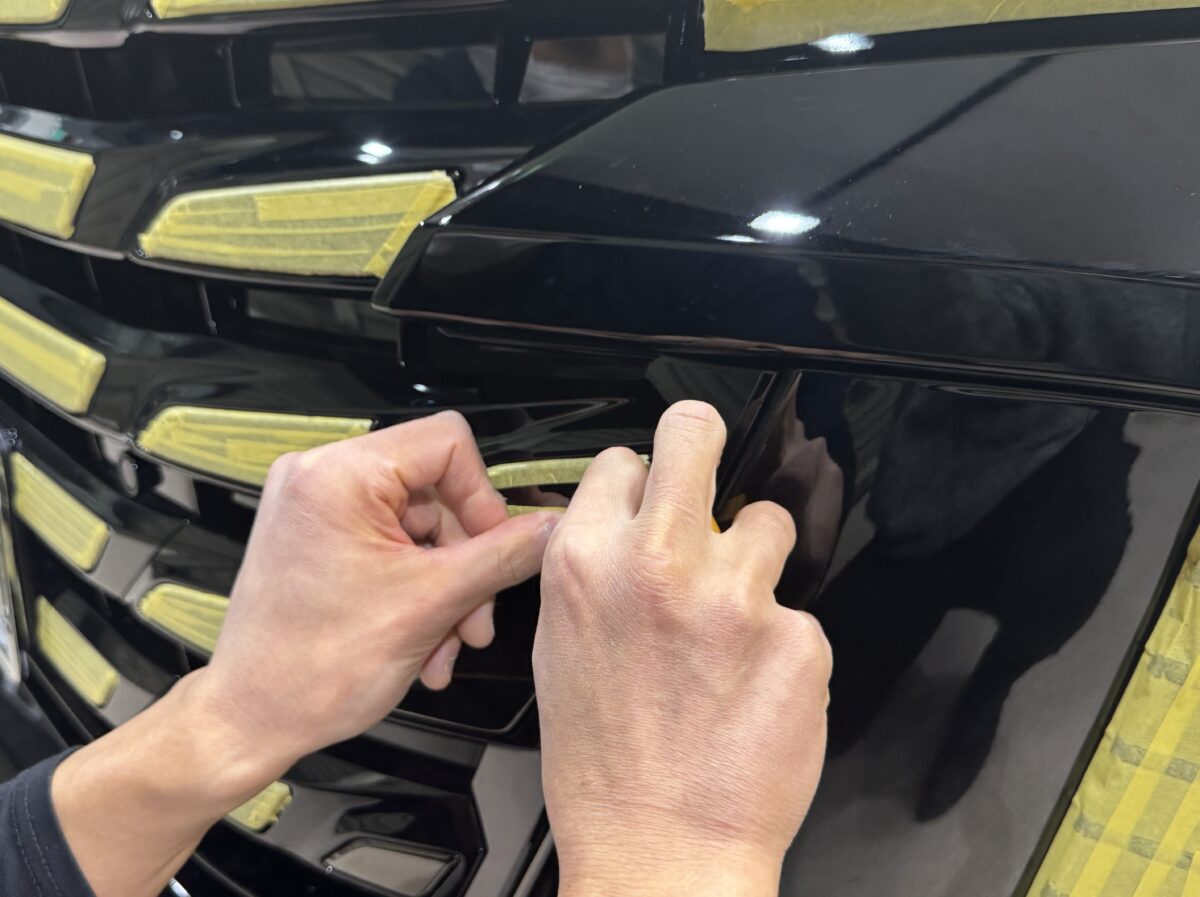 ヴェルファイア 研磨作業（ポリッシング）