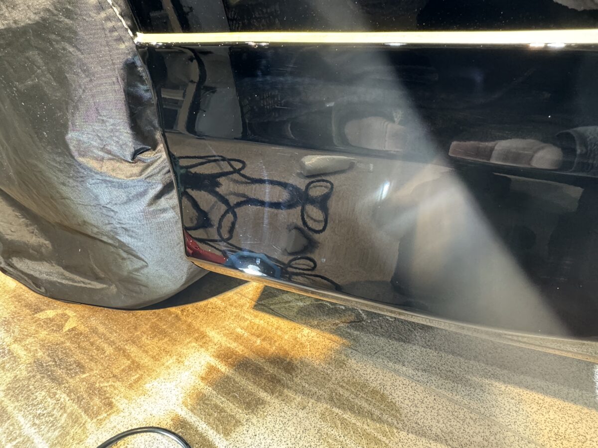 新車 ヴェルファイアの塗装の状態