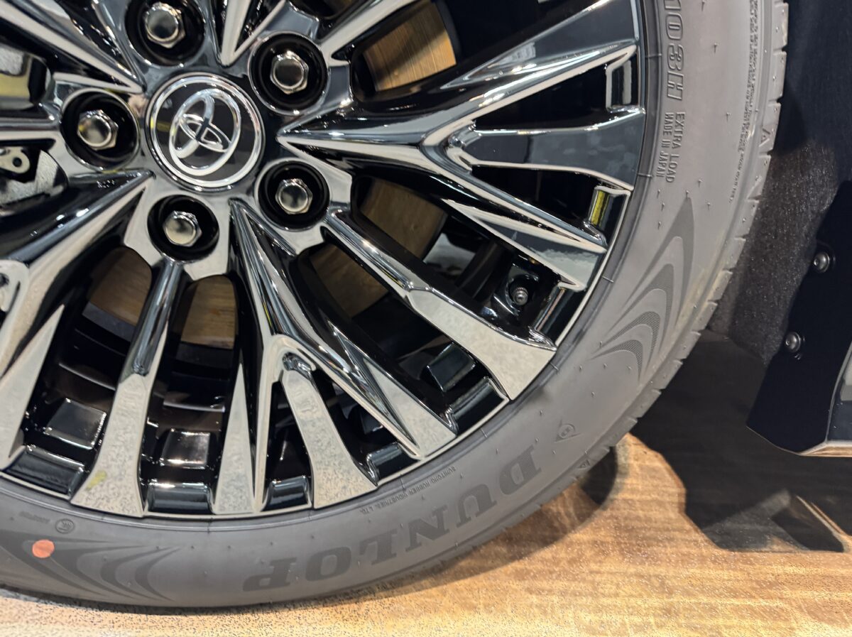 ヴェルファイア ガラスコーティングの施工完了