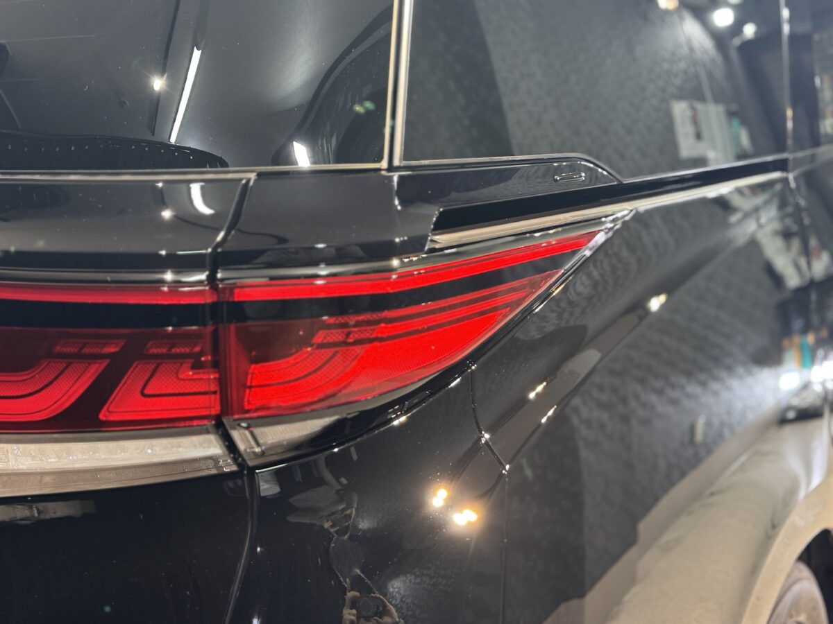 ヴェルファイア ガラスコーティングの施工完了