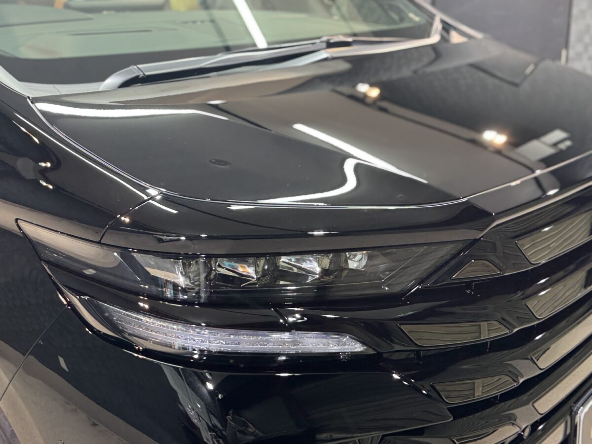 ヴェルファイア ガラスコーティングの施工完了