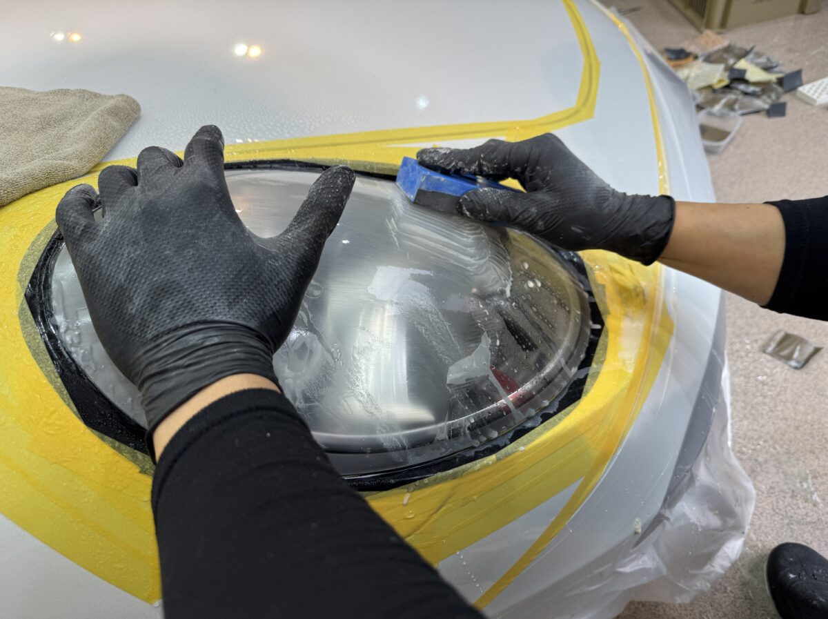 ヘッドライトリペア