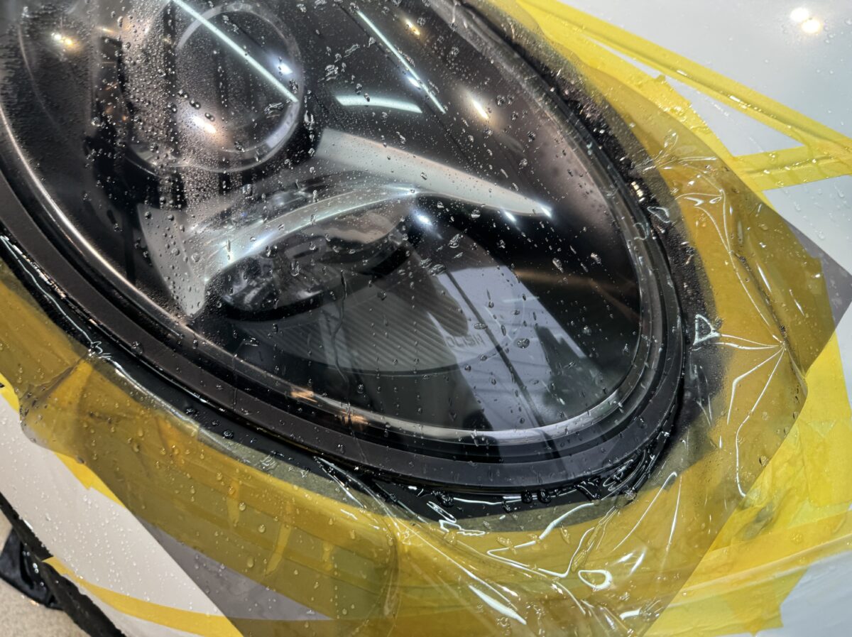 ヘッドライトプロテクションフィルム（スモーク）