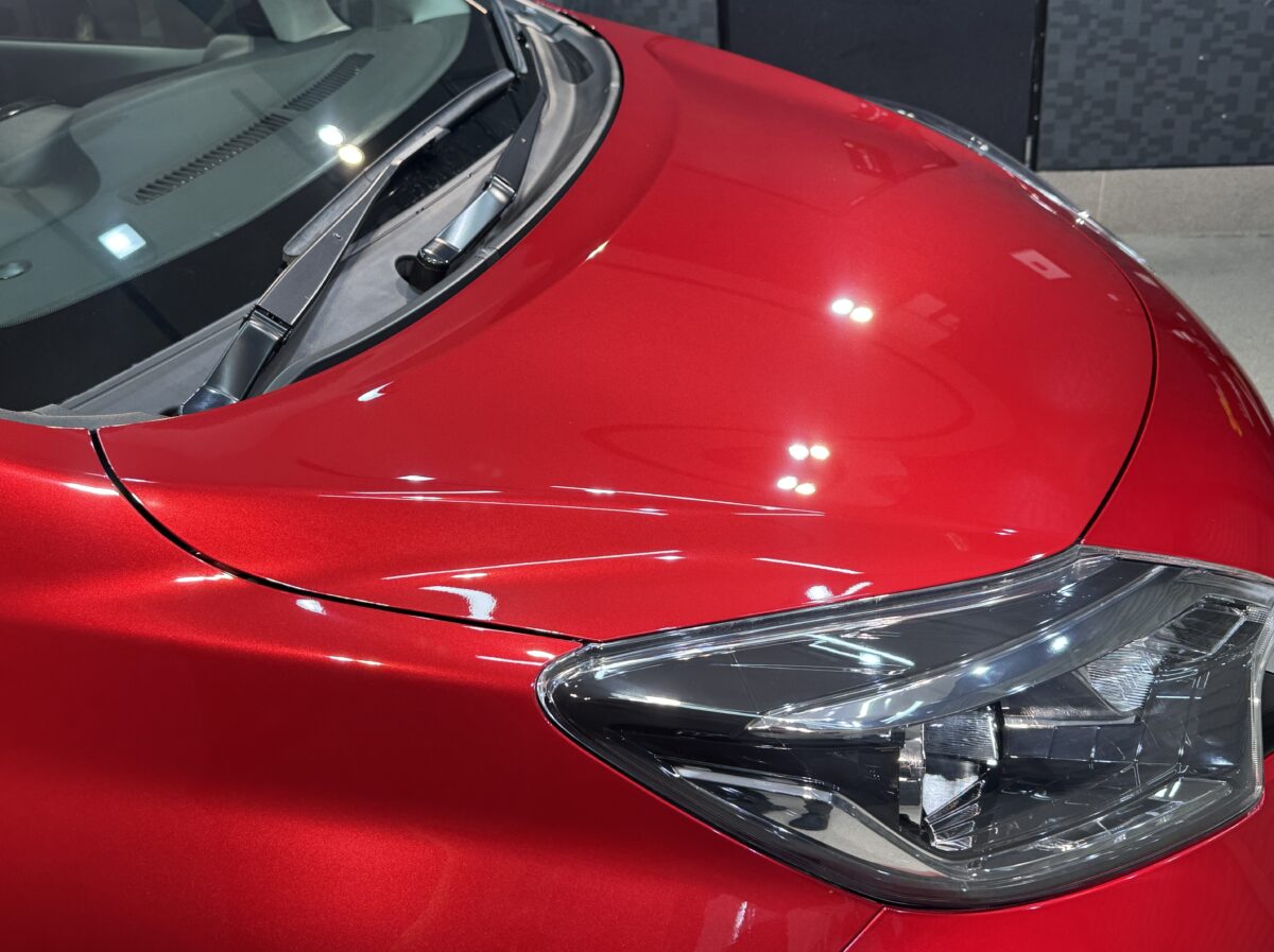 日産 ノートの施工後の仕上がり