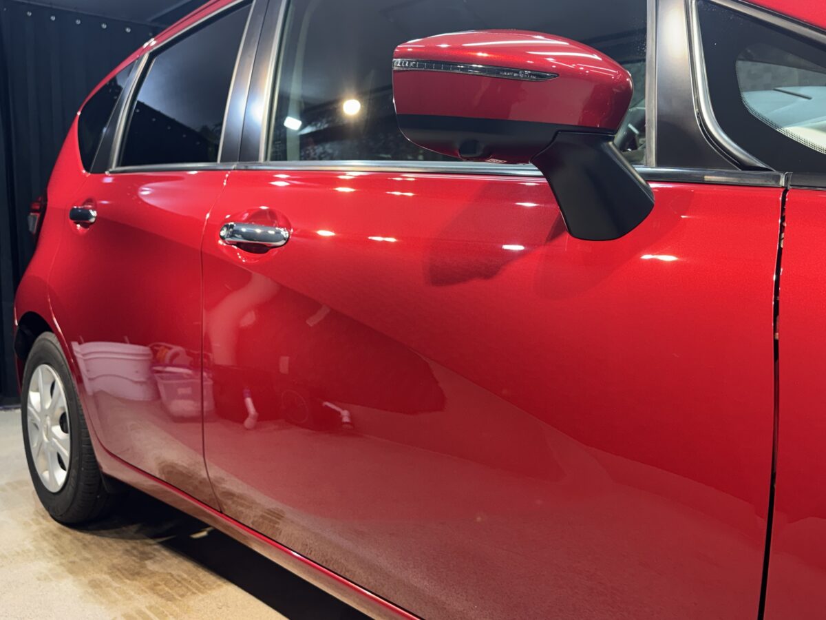 日産 ノートの施工後の仕上がり