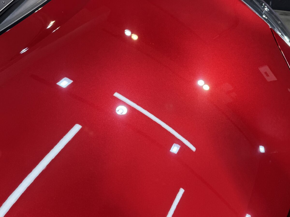 日産 ノートの施工後の仕上がり