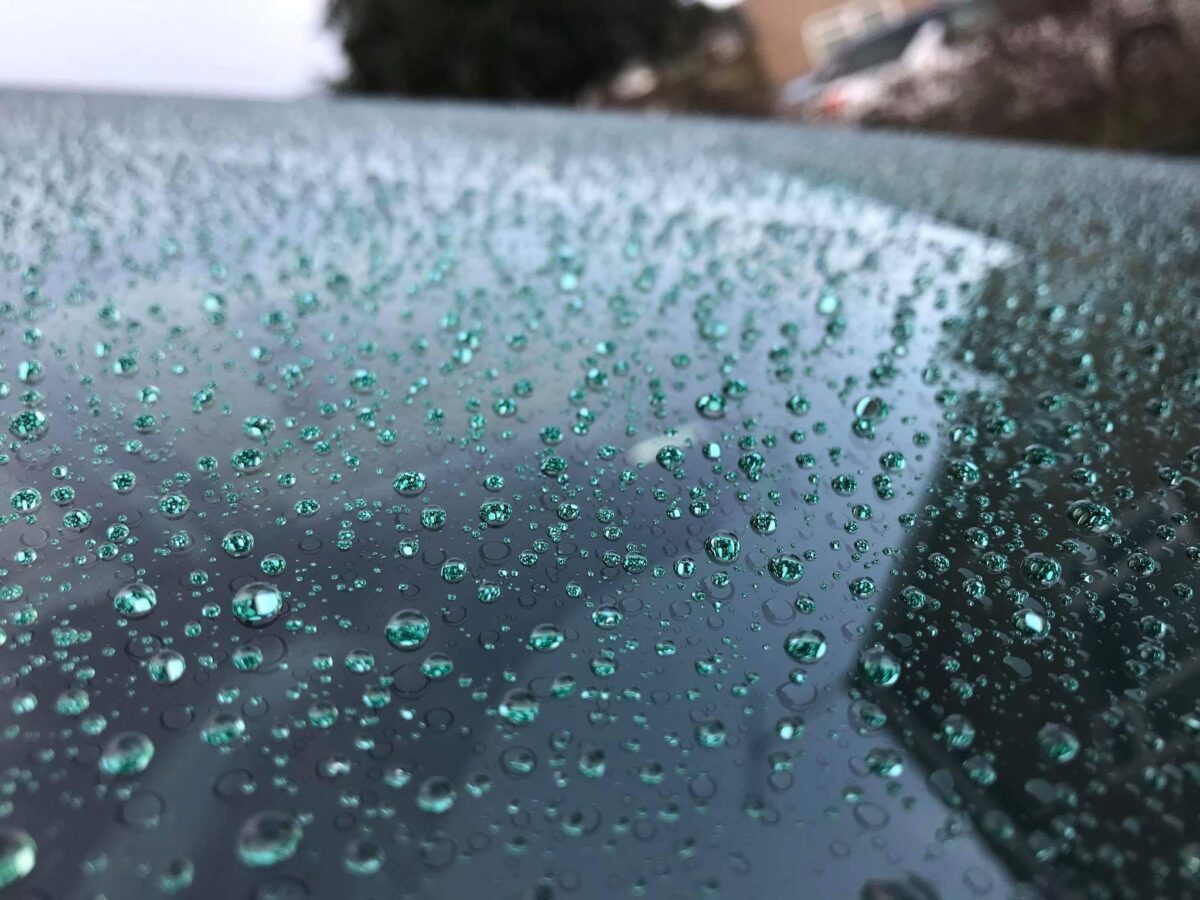 窓ガラス撥水加工