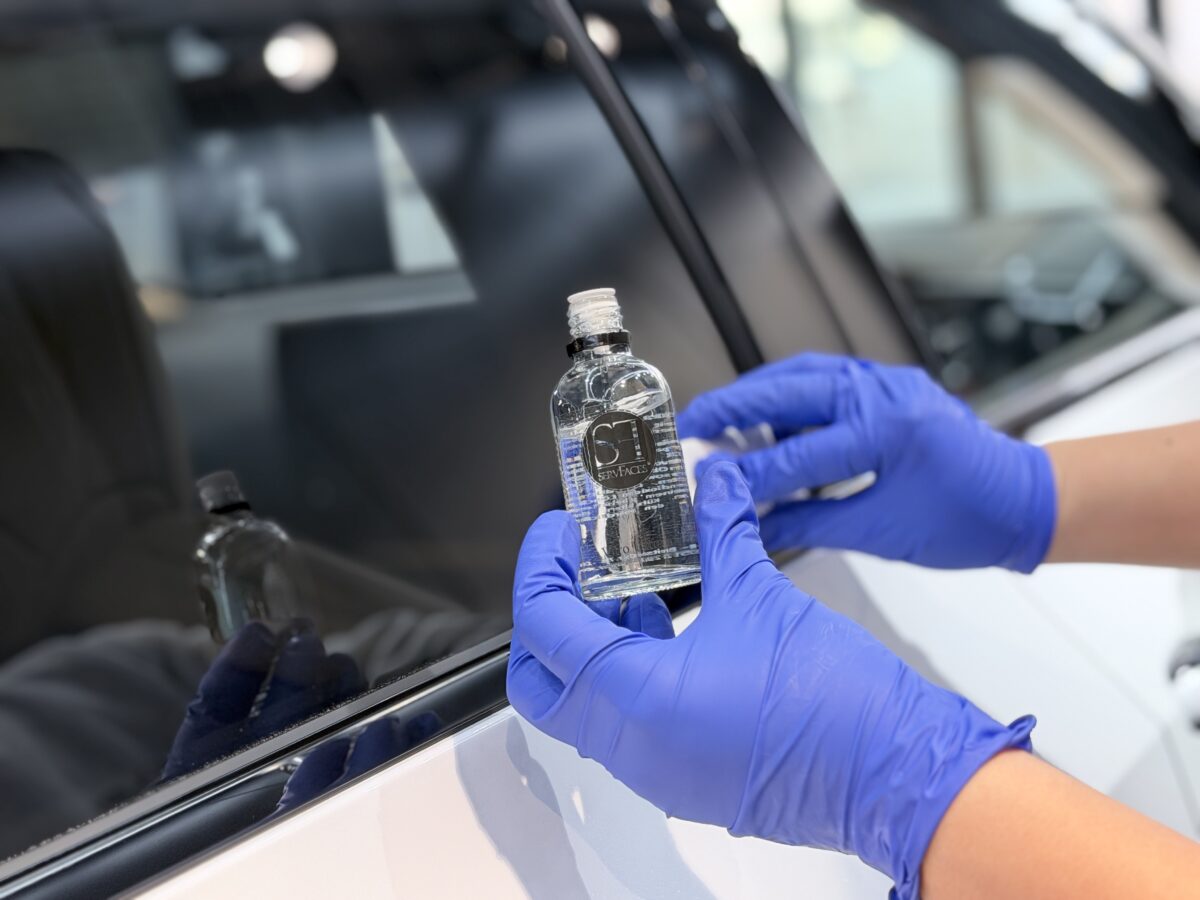 窓ガラス撥水加工 全面（servFaces）