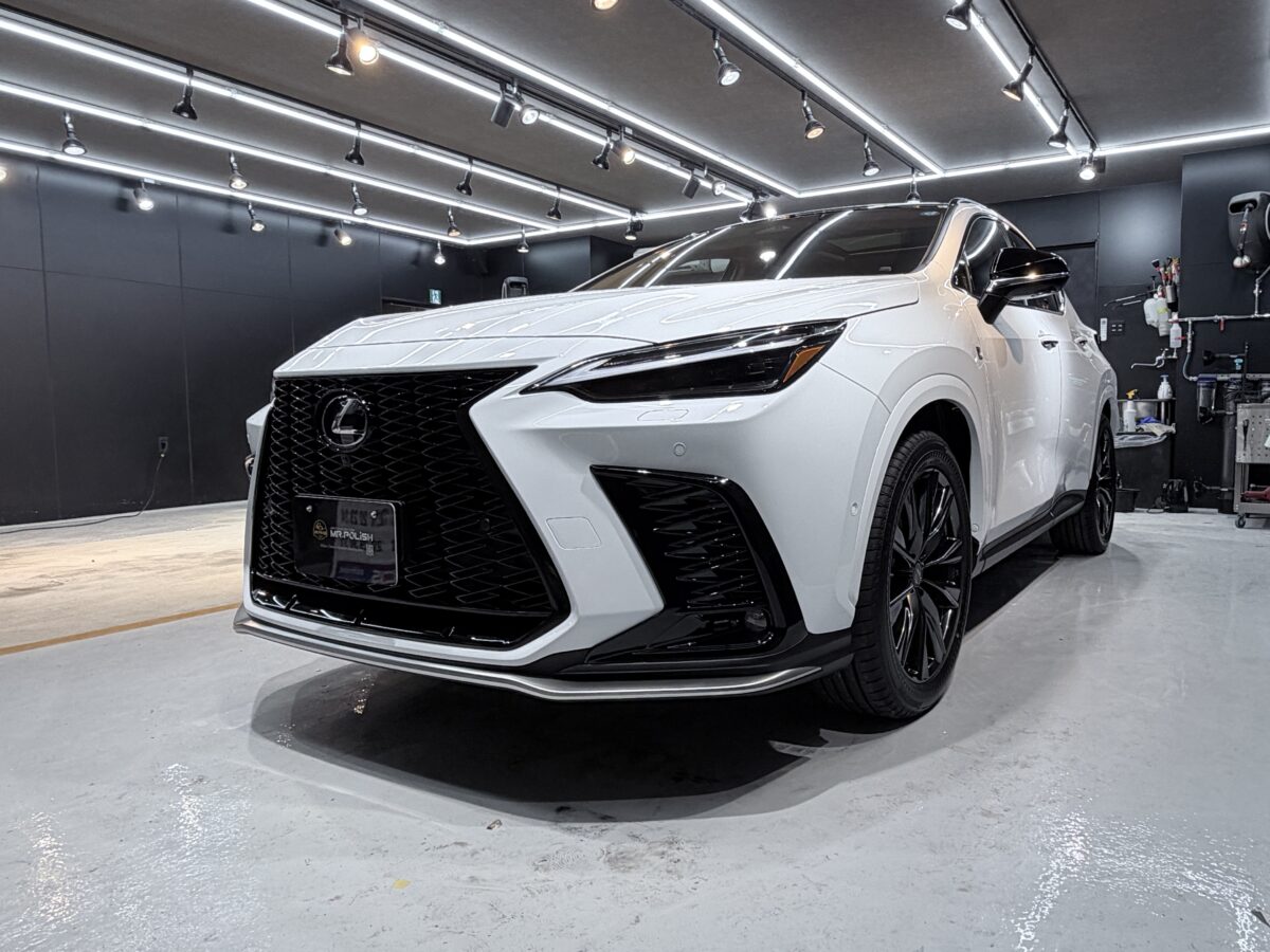 施工完了｜パールホワイトの輝きが際立つ仕上がりに