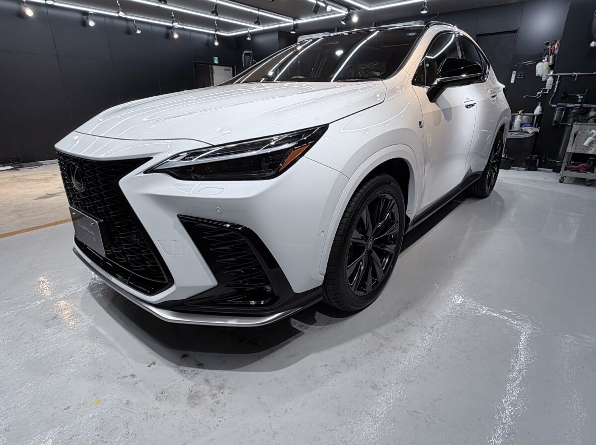 施工完了｜パールホワイトの輝きが際立つ仕上がりに