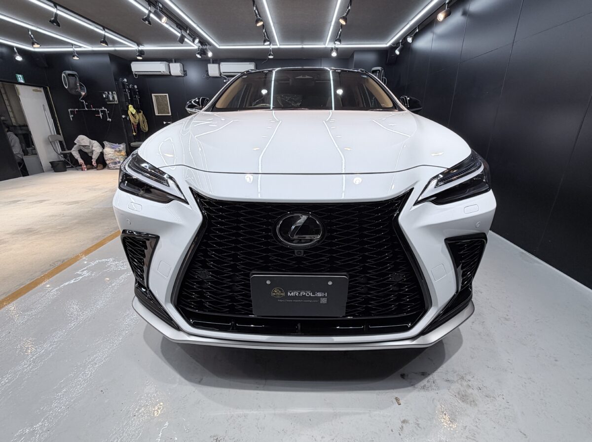 施工完了｜パールホワイトの輝きが際立つ仕上がりに