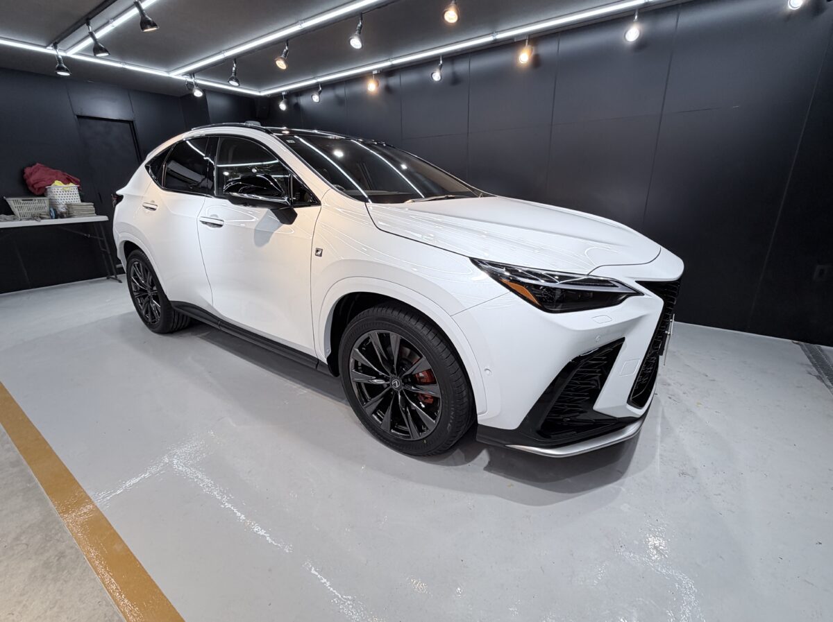 施工完了｜パールホワイトの輝きが際立つ仕上がりに