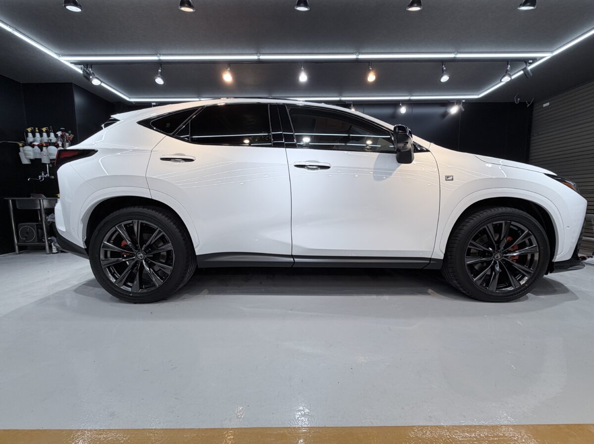 施工完了｜パールホワイトの輝きが際立つ仕上がりに