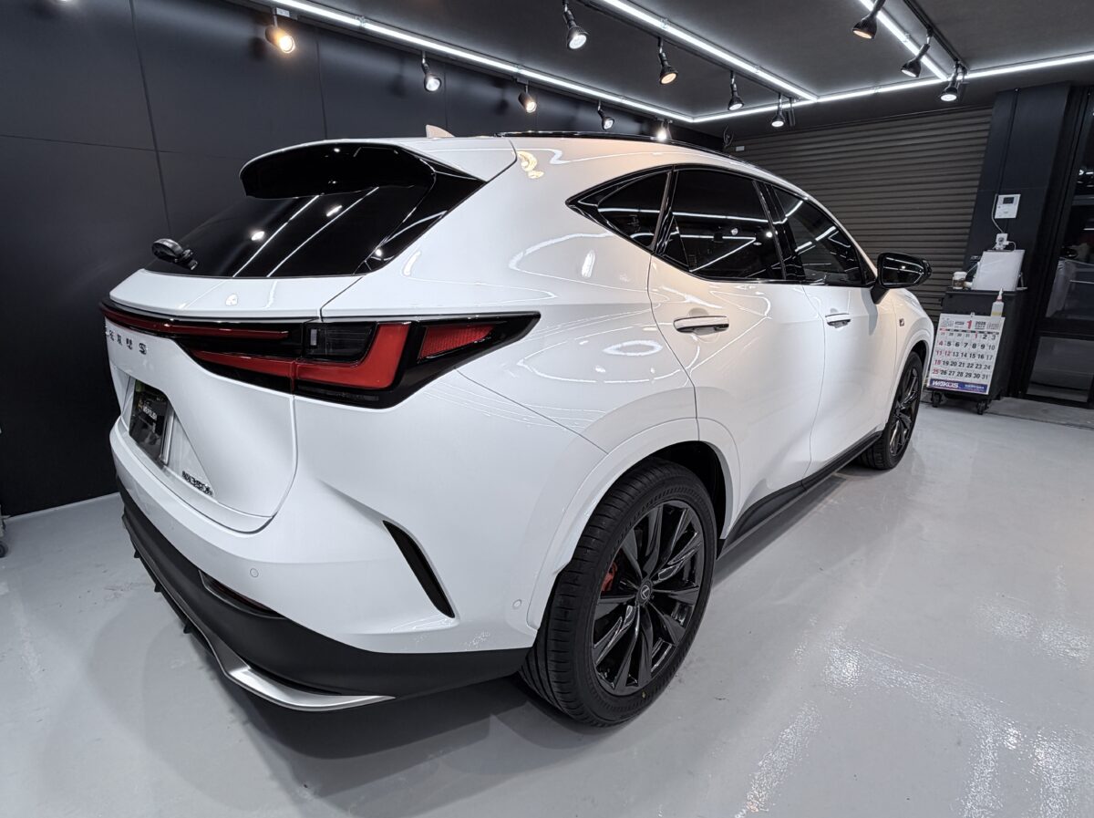 施工完了｜パールホワイトの輝きが際立つ仕上がりに