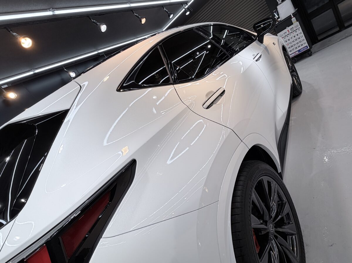 施工完了｜パールホワイトの輝きが際立つ仕上がりに