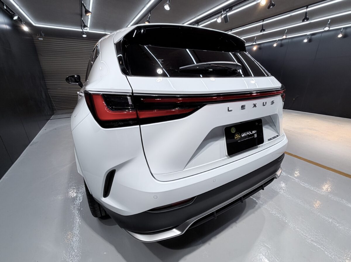 施工完了｜パールホワイトの輝きが際立つ仕上がりに