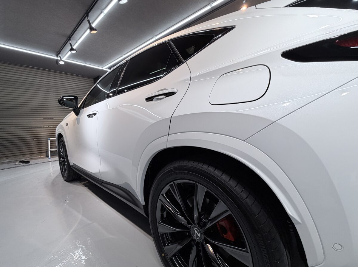 施工完了｜パールホワイトの輝きが際立つ仕上がりに