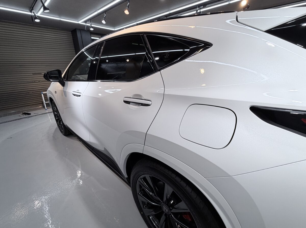 施工完了｜パールホワイトの輝きが際立つ仕上がりに