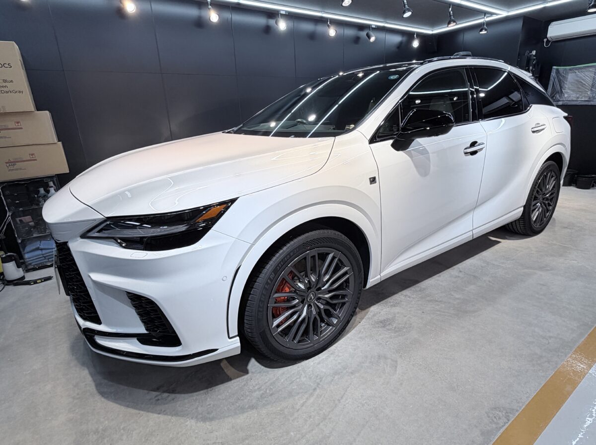MR.POLISHのレクサスRX施工事例