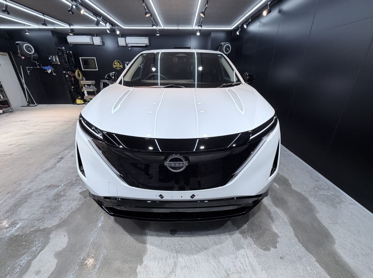 日産アリア SIXセラミックコーティング施工完了