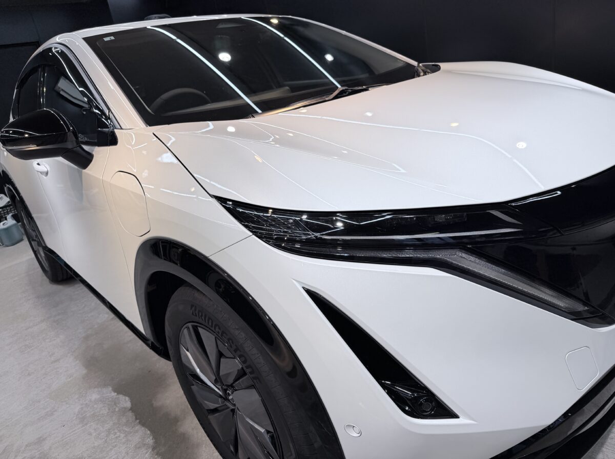 日産アリア SIXセラミックコーティング施工完了