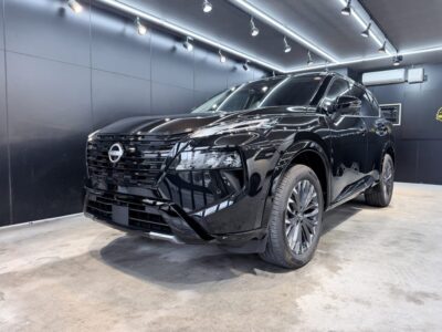 新車 日産エクストレイル ｜ セラミックコーティング＋窓ガラス撥水加工 ／ 神奈川県横須賀市M様より