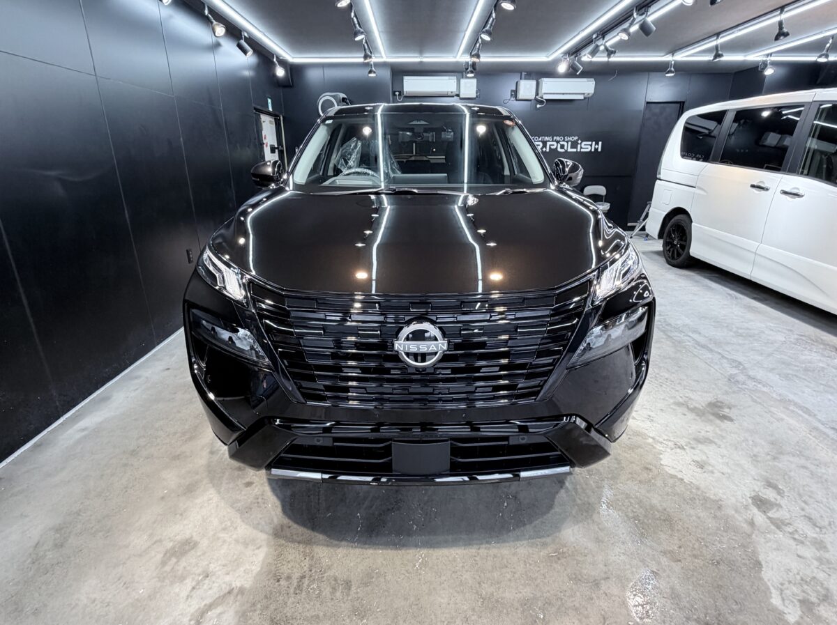 日産エクストレイル セラミックコーティング施工完了