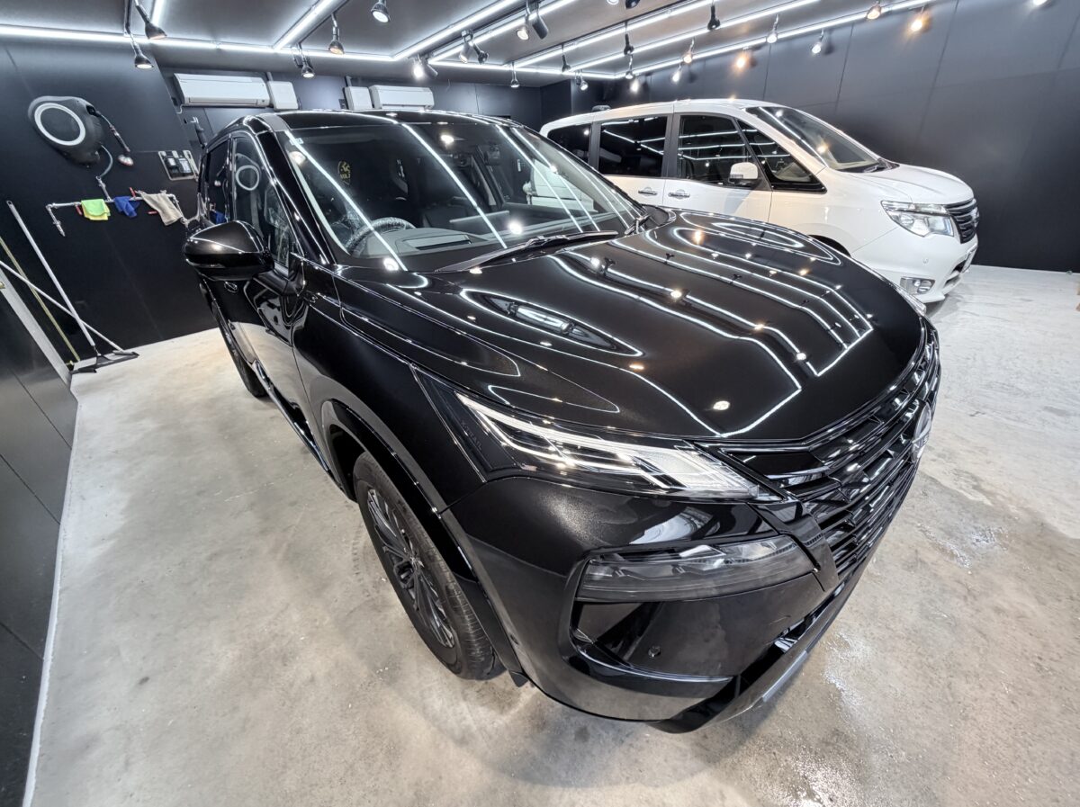日産エクストレイル セラミックコーティング施工完了
