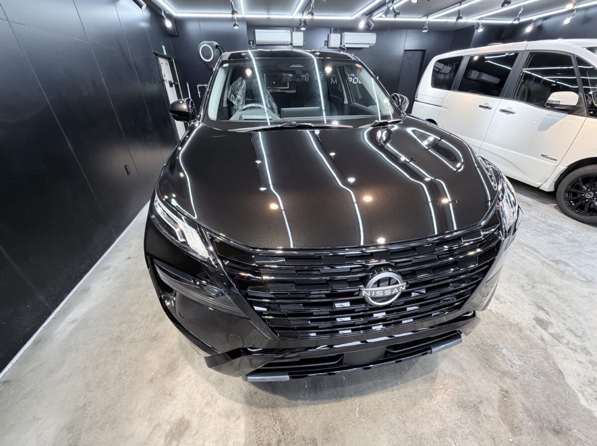 日産エクストレイル セラミックコーティング施工完了